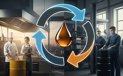 Circular economy - giving used oil a second life
